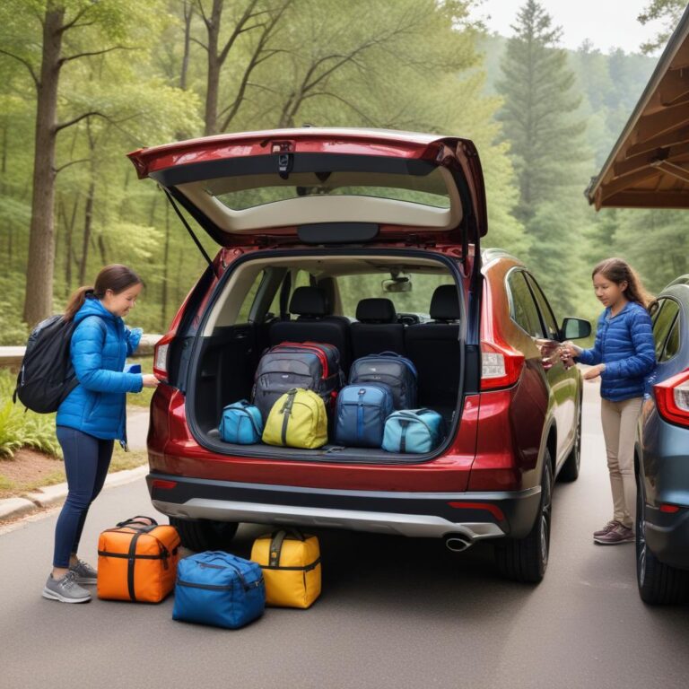 Comparing the long-haul comfort and cargo capacity of the Honda Passport and CR-V for road trips