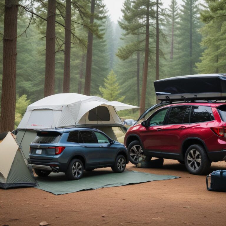 The Honda Passport’s large storage capacity and comfortable interior make it an ideal road trip vehicle
