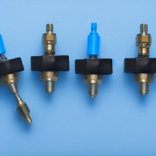 Set of electronic direct fuel injectors