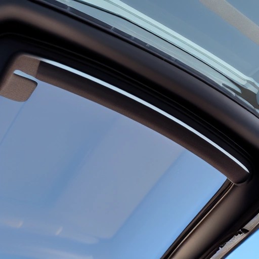 Sunroof track drain channel and opening