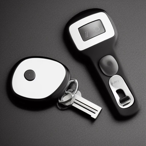 Electronic Smart Keyless Remote Fobs Placement