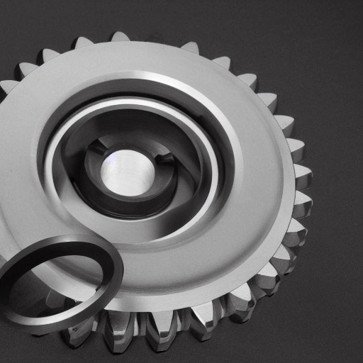 An open manual gearbox split on a workbench during an input shaft bearing replacement.