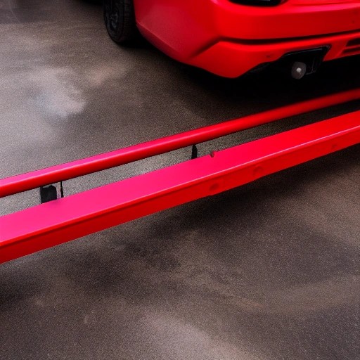 Performance traction bars and stiff poly motor mount components