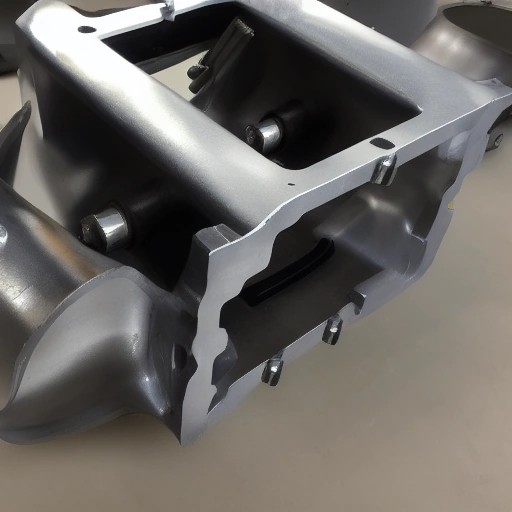 Custom fabricated rear subframe containing an all wheel drive differential