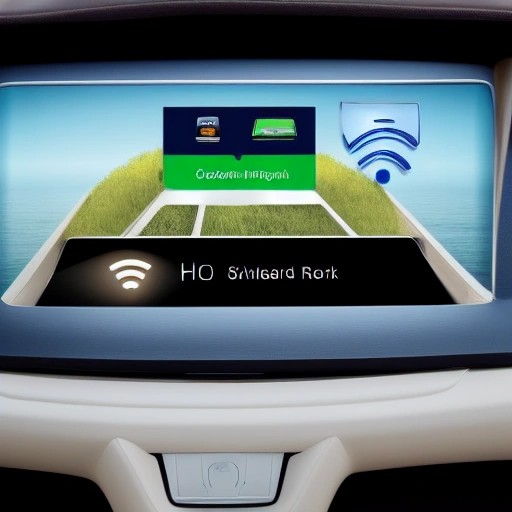 Dashboard Center Touchscreen Infotainment System Firmware Update