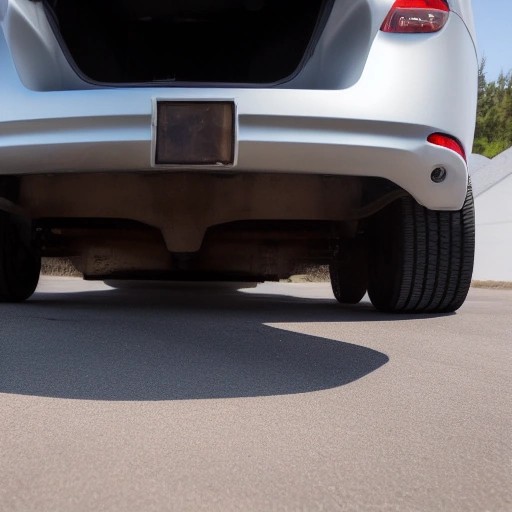 Underbody mechanical inspection of a crossover vehicle