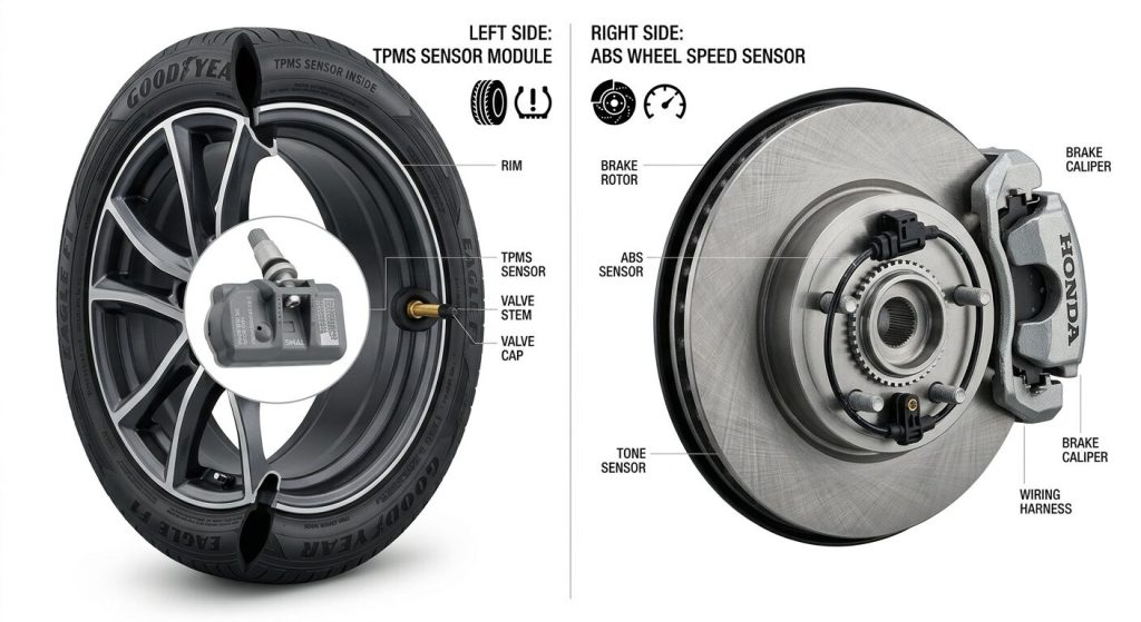 Two Types of TPMS in Honda CR-Vs