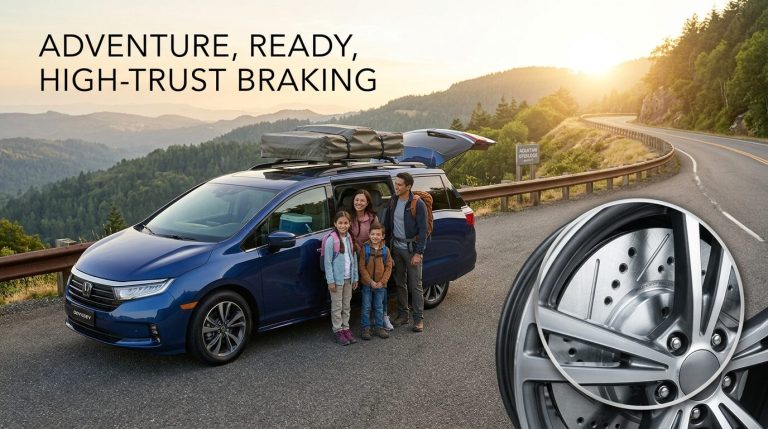 Best Performance Brake Rotors for a Heavy Loaded Honda Odyssey: Stop Brake Fade & Haul with Confidence