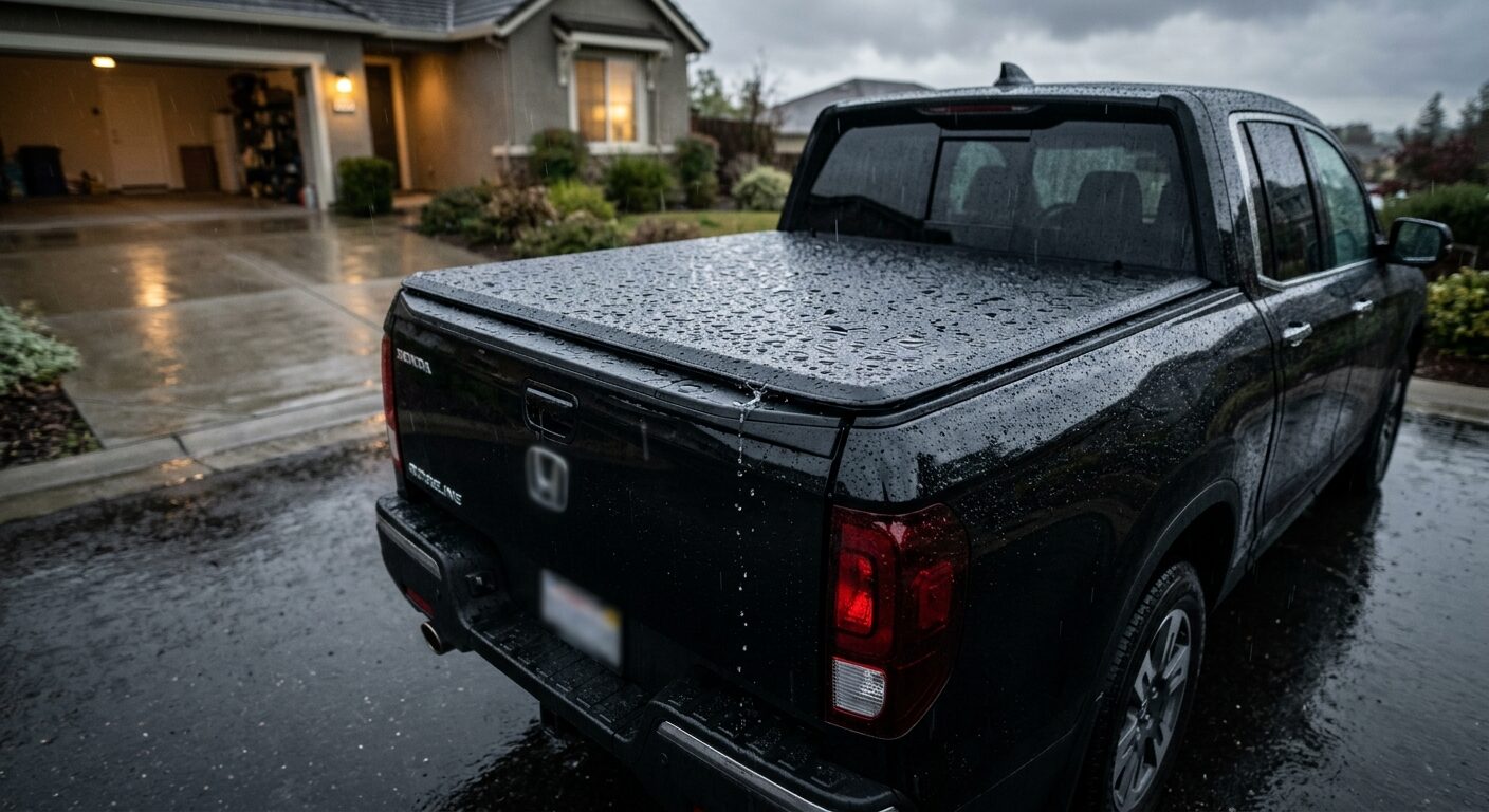 Honda Ridgeline Tonneau Cover Water Leaks: Adding Extra Weatherstripping to Tailgate Gaps